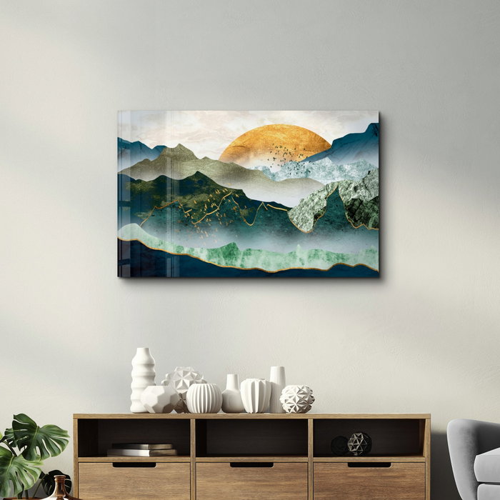 Wallity CAM-1060 Pintura Decorativa de Vidrio Templado Multicolor 46 x 72 cm Wallity CAM-1060 Pintura Decorativa de Vidrio Templado Multicolor 46 x 72 cm